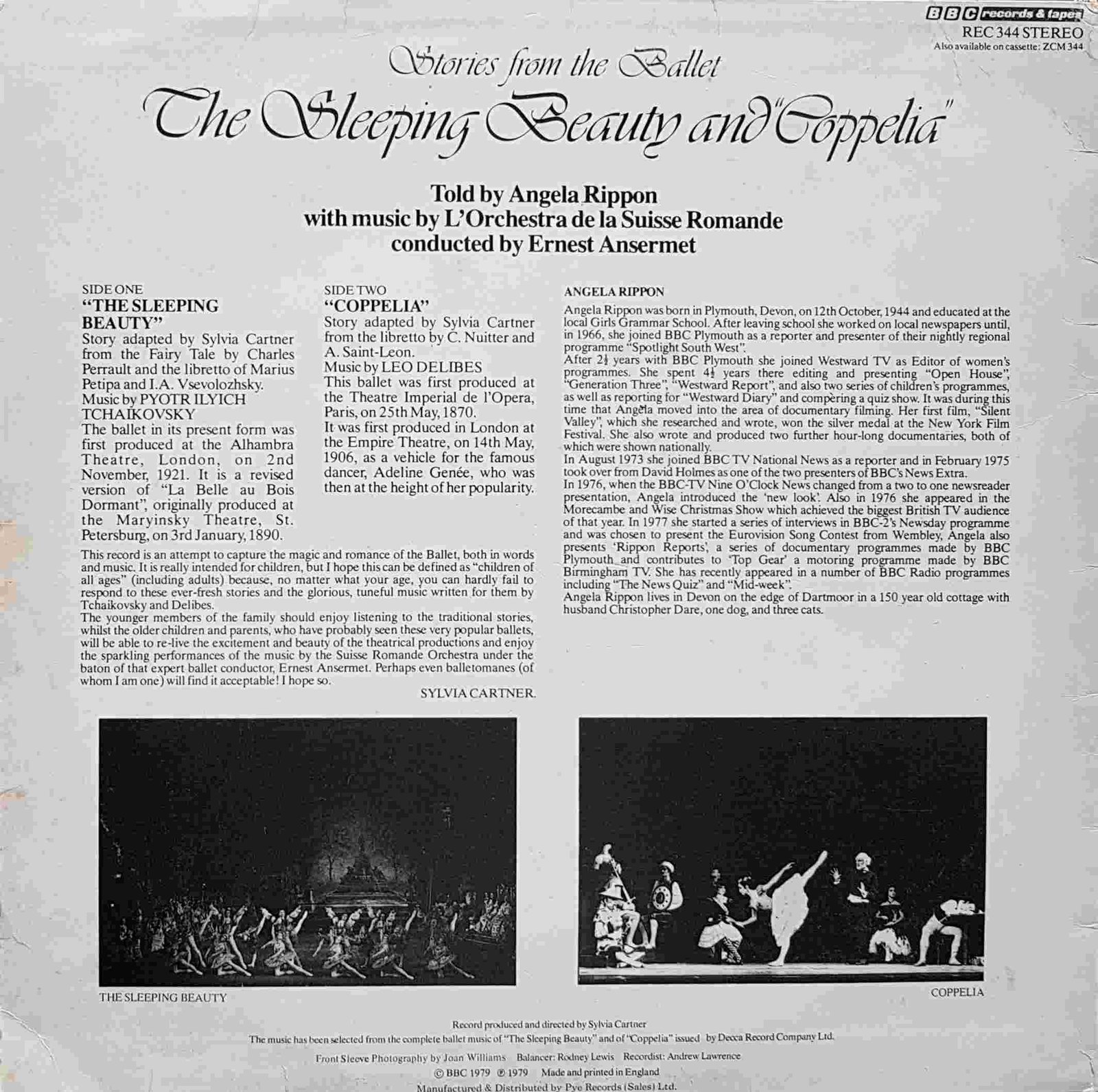 Back cover of REC 344